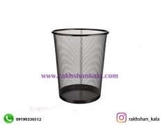 سطل کاغذ گرد فلزی
