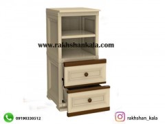 دراور پلاستیکی ویترین دار 2 کشو کد R1043