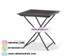 میز تمام فلزی تاشو رویه پانچ