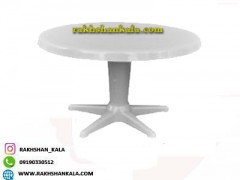 میز کودک و عسلی گرد پلاستیکی تک پایه
