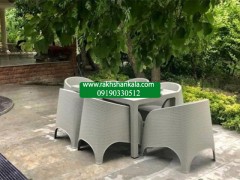 مبلمان حصیری 6 نفره karlo