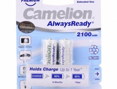 باطری قلمی شارژی CAMELION ALWAYS READY MAX 21000MAH
