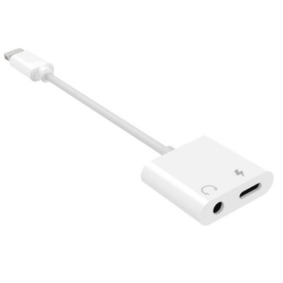 لایتنینگ جک تبدیل AUX وشارژر ایفون X-hanz HD A-700
