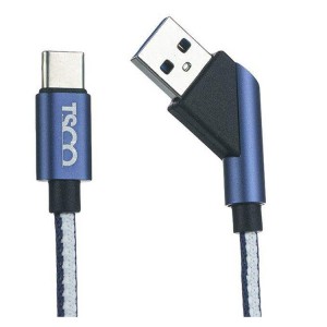 کابل شارژر تایپ سی تسکو مدل TCC60