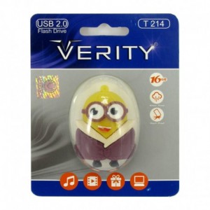 فلش 16 گیگ عروسکی وریتی مدل VERITY T214