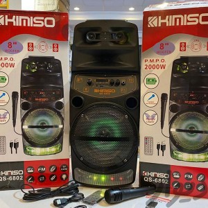 اسپیکر بلوتوث قابل حمل کیمیسو مدل KIMISO QS-6802