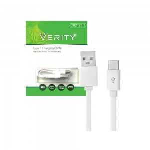 کابل تایپ سی پاور بانکی وریتی مدل VERITY CB2125T 20cm