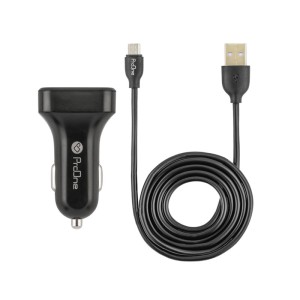 شارژر فندکی پرووان مدل PCG16 به همراه کابل MicroUSB