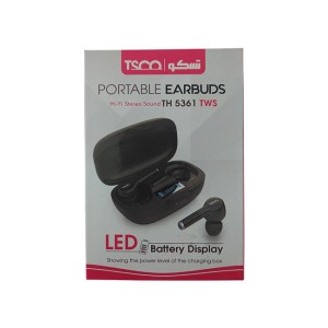 هدفون بی سیم تسکو مدل TH 5361 TWS