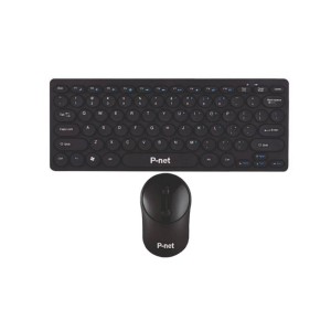 ست ماوس و  مینی کیبورد بی سیم پی نت مدل KB-700