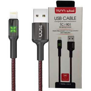 کابل شارژ آیفون تسکو مدل TCI 901 طول 1 متر
