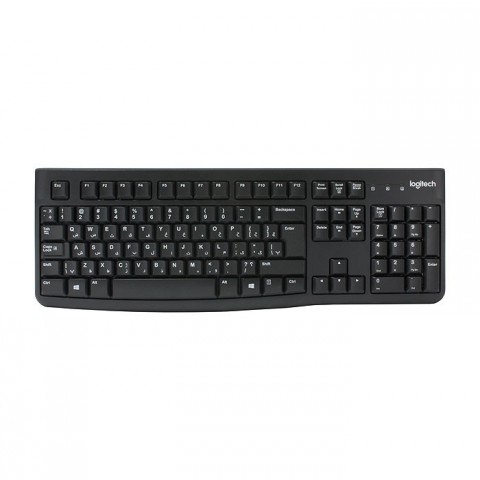 کیبورد باسیم لاجیتک K120 با حروف فارسی | Logitech K120
