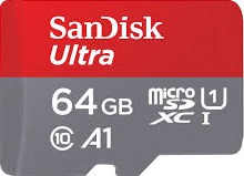 کارت حافظه  سن دیسک | Memory Sandisk Micro SD U1  64G