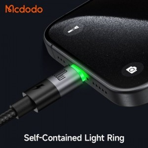 کابل دو سر Type-C و لایتنینگ مک دودو Mcdodo CA-670 توان 100 وات طول 1.5 متر  "یک سال گارانتی"