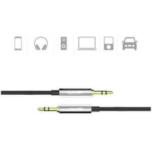 CABLE ANKER 3.5 MM MALE TO MALE AUDIO CABLE 4FT