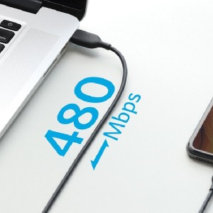 کابل انکر | POWERLINE lll USB A TO LIGHTNING 6 FT