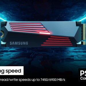 حافظه SSD سامسونگ با هیتسینک | Samsung 990 Pro 2TB M.2