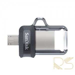 فلش مموری سن دیسک Ultra Dual Drive M3.0 ظرفیت 32 گیگابایت گارانتی اصلی ایران رهجو