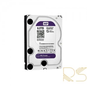 هارددیسک اینترنال وسترن دیجیتال Purple ظرفیت 6 ترابایت