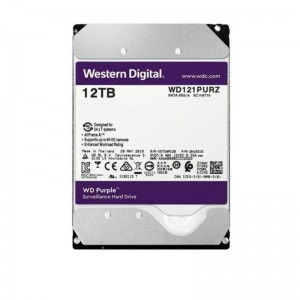 هارددیسک اینترنال وسترن دیجیتال Purple ظرفیت 12 ترابایت