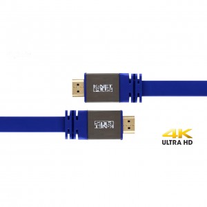 کابل HDMI 2.0 Flat کی نت پلاس مدل KP-HC161 به طول 3 متر