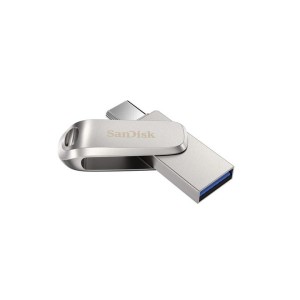 فلش مموری سن دیسک Ultra  Dual  Luxe type-c   ظرفیت 64گیگابایت گارانتی اصلی ایران رهجو