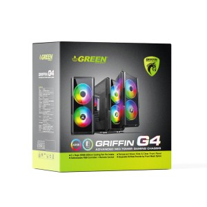 کیس کامپیوتر گرین مدل Case green | GRIFFIN G4