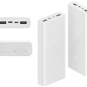 پاور بانک  شیائومی مدل Mi 3 _ PLM18ZM ظرفیت 20000 میلی آمپر ساعت
