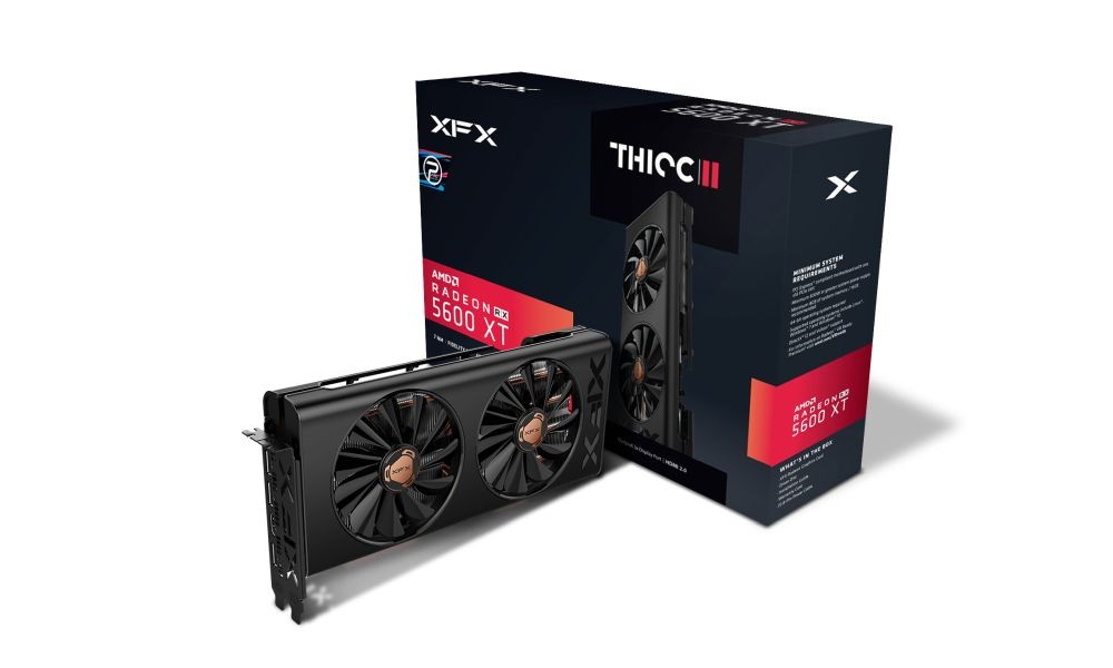 کارت گرافیک استوک ایکس اف ایکس مدل RX5600XT XFX Thicc ii 6GB