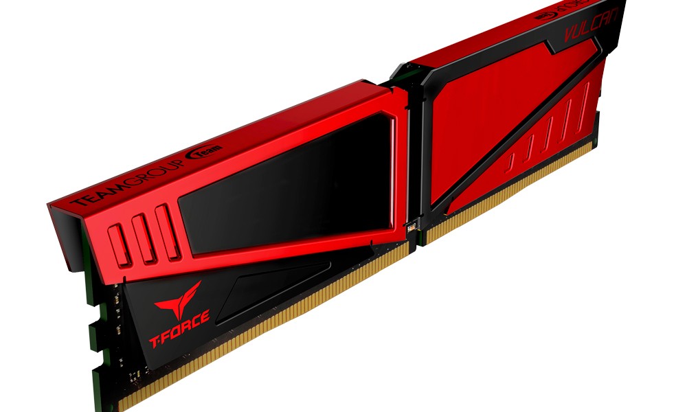 رم دسکتاپ DDR4 تک کاناله 2400 مگاهرتز CL16 تیم گروپ ظرفیت 4گیگابایت Team Group Volcan