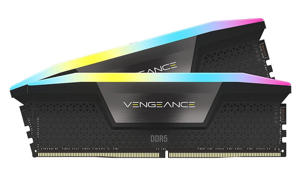 رم دسکتاپ دو کاناله CL36 VENGEANCE® RGB 64GB (2x32GB) DDR5 DRAM 5600MT/s CL36 (استوک)