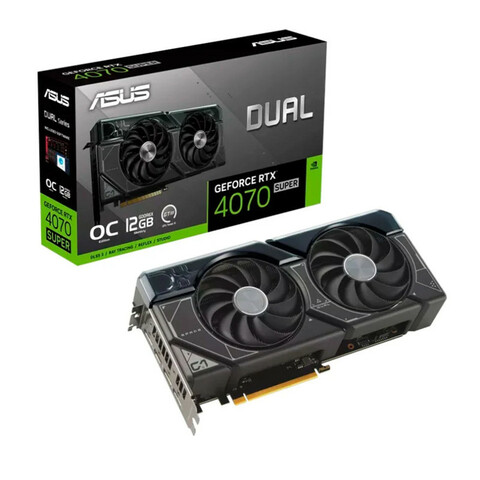 کارت گرافیک ایسوس مدل ASUS Dual GeForce RTX™ 4070 SUPER OC Edition 12GB GDDR6X