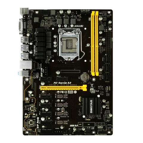 مادربرد استوک بایوستار مدل TB250-Pro BTC DDR4