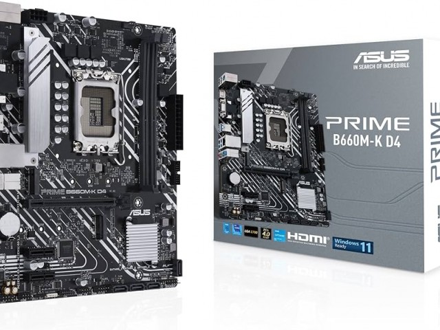 مادربرد ایسوس Prime B660M-K D4
