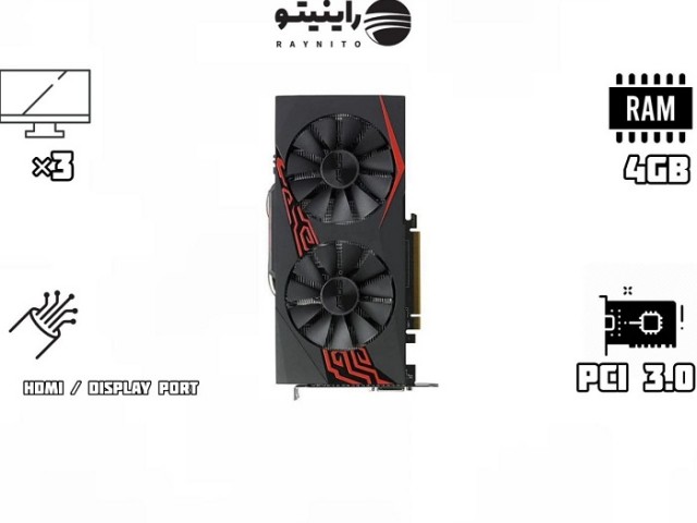 کارت گرافیک ASUS Expedition Radeon RX 570, EX-RX570-4G, 4GB GDDR5