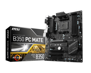 مادبرد استوک B350 PC MATE برند ام اس آی