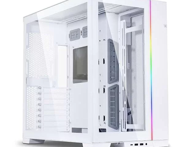 قاب کیس گیمینگ Lianli O11 DYNAMIC EVO RGB White