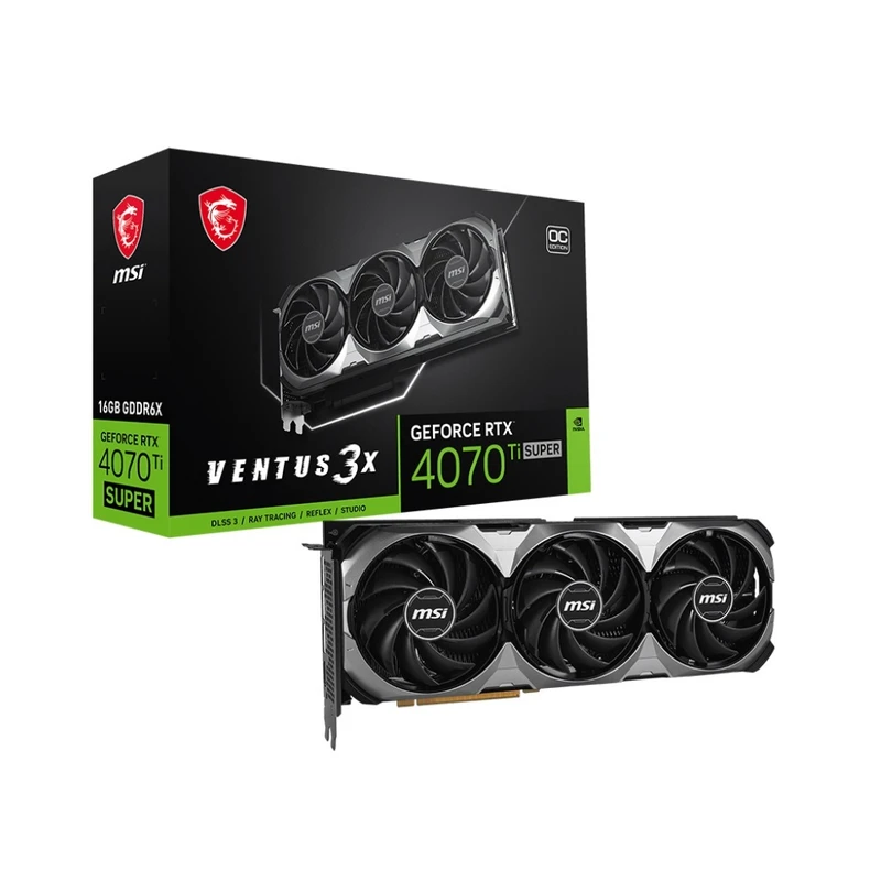 کارت گرافیک ام اس آی مدل Msi 4070  Ti SUPER 16G VENTUS 3X OC