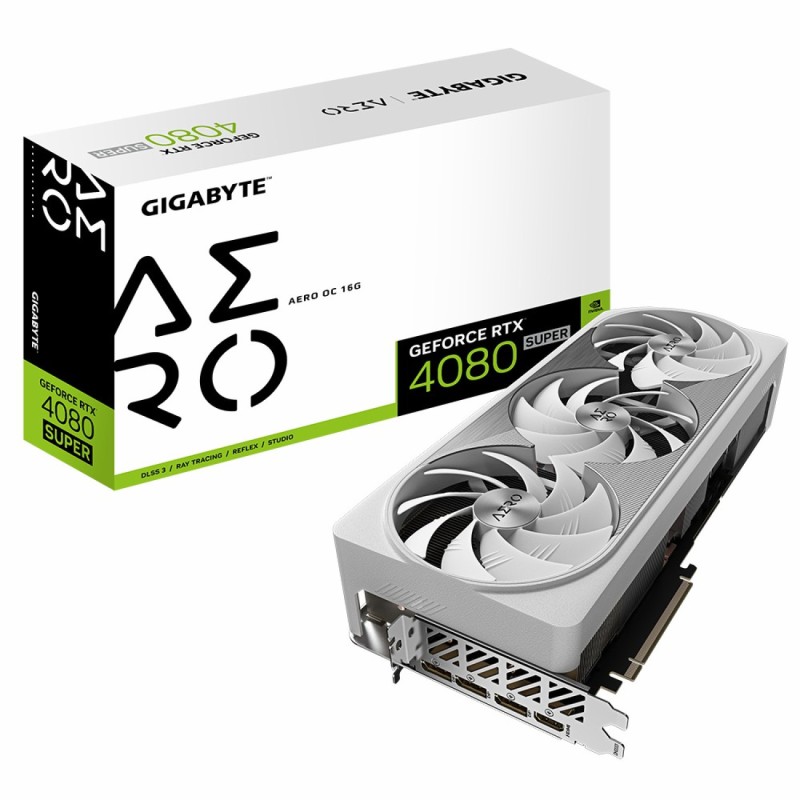 کارت گرافیک گیگابایت مدل RTX 4080 SUPER AERO OC 16G