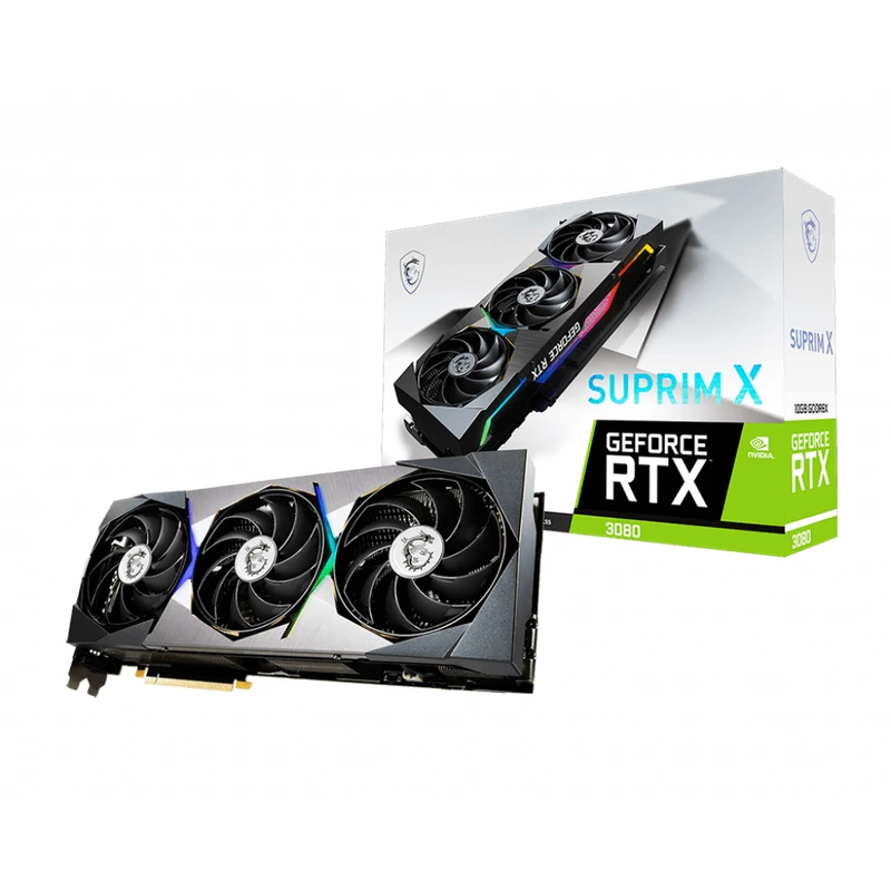 کارت گرافیک RTX 3080 MSI Suprim X 10GB