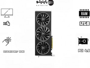 کارت گرافیک ایکس اف ایکس مدل RX 6700 XT Merc(استوک)