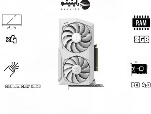 کارت گرافیک زوتک مدل GAMING GeForce RTX 3070 Twin Edge OC White Edition (استوک)