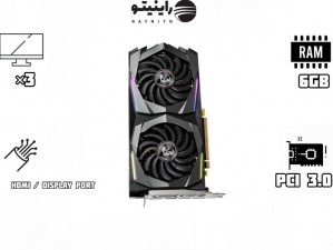 کارت گرافیک ام اس آی مدل GeForce GTX 1660 SUPER GAMING X (استوک)