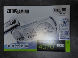 کارت گرافیک زوتک مدل RTX 4070 Ti SUPER Trinity OC White Edition 16GB (استوک)