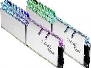 رم دسکتاپ استوک دو کاناله G.SKILL Trident Z Royal DDR4 3600MHz 2x8GB CL18 Plata