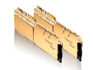 رم دسکتاپ استوک دو کاناله G.SKILL Trident Z Royal DDR4 3200MHz 2x16GB CL16 32GB