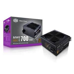 منبع تغذیه ماژولار کولر مستر cooler master mwe 700w bronze (استوک)