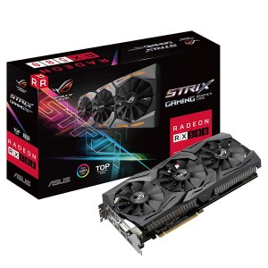 کارت گرافیک ASUS ROG STRIX RX580 O8G