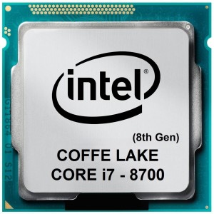 پردازنده Intel core i7 8700