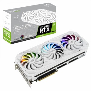 کارت گرافیک RTX 3070 Asus Rog Strix white Edition OC 8GB